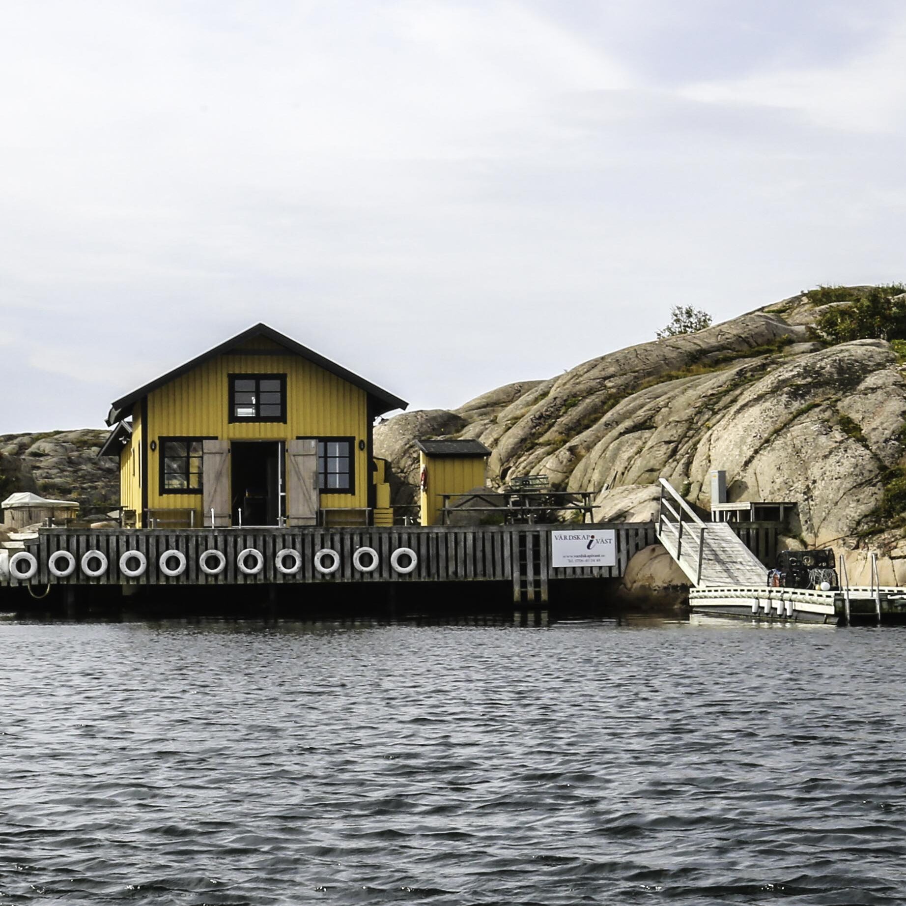 Gula Magasinet på Hampholmen